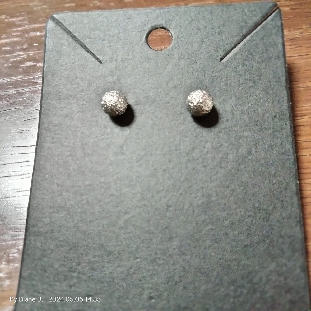 Silver Frosted Post